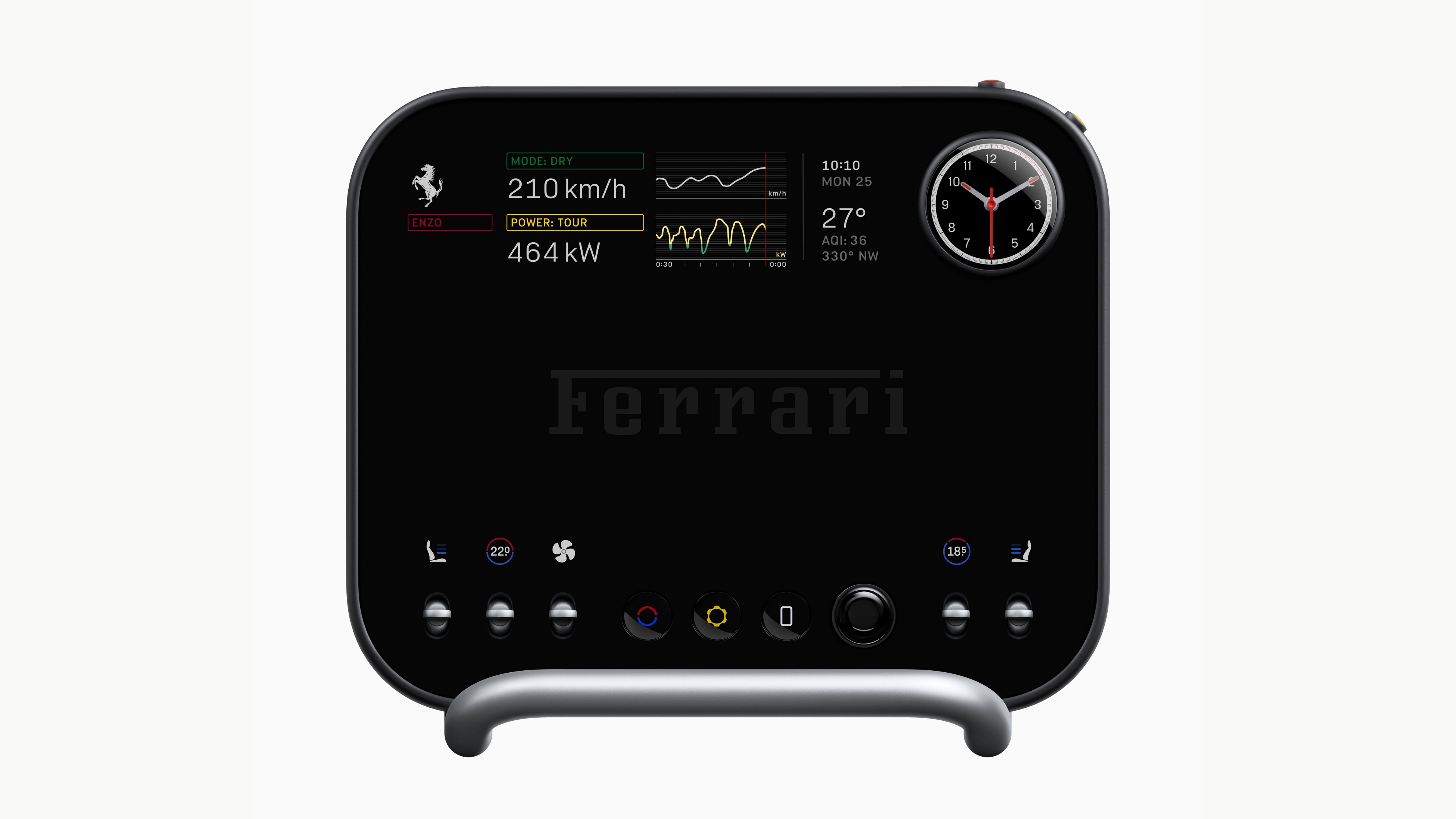 Ferrari Luce - Control Panel 02